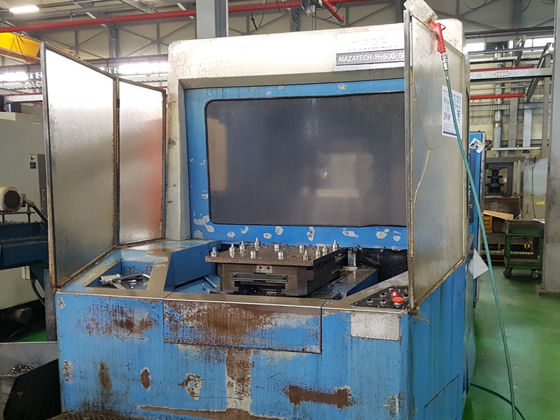 마작(MAZAK) 마작5호수평머시닝센터 H500/50 1989년 �߰���