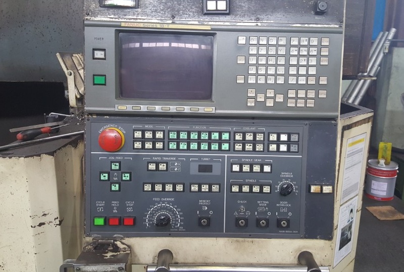 한국공작기계 한국공작 CNC수직선반 Ø1600×2000 1999년 �߰���